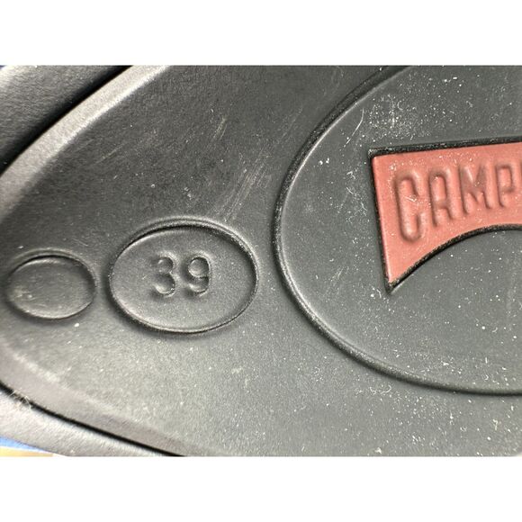 Camper Right Nina 21735-058 Blue Suede Strap Sandals Size EU 39 US 9 - Picture 8 of 11